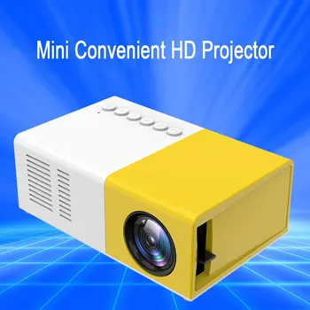 

J9 Mini Projector Household Full High Definition LED Support AV CVBS HDMI USB Multimedia Interfaces Beamer Projector