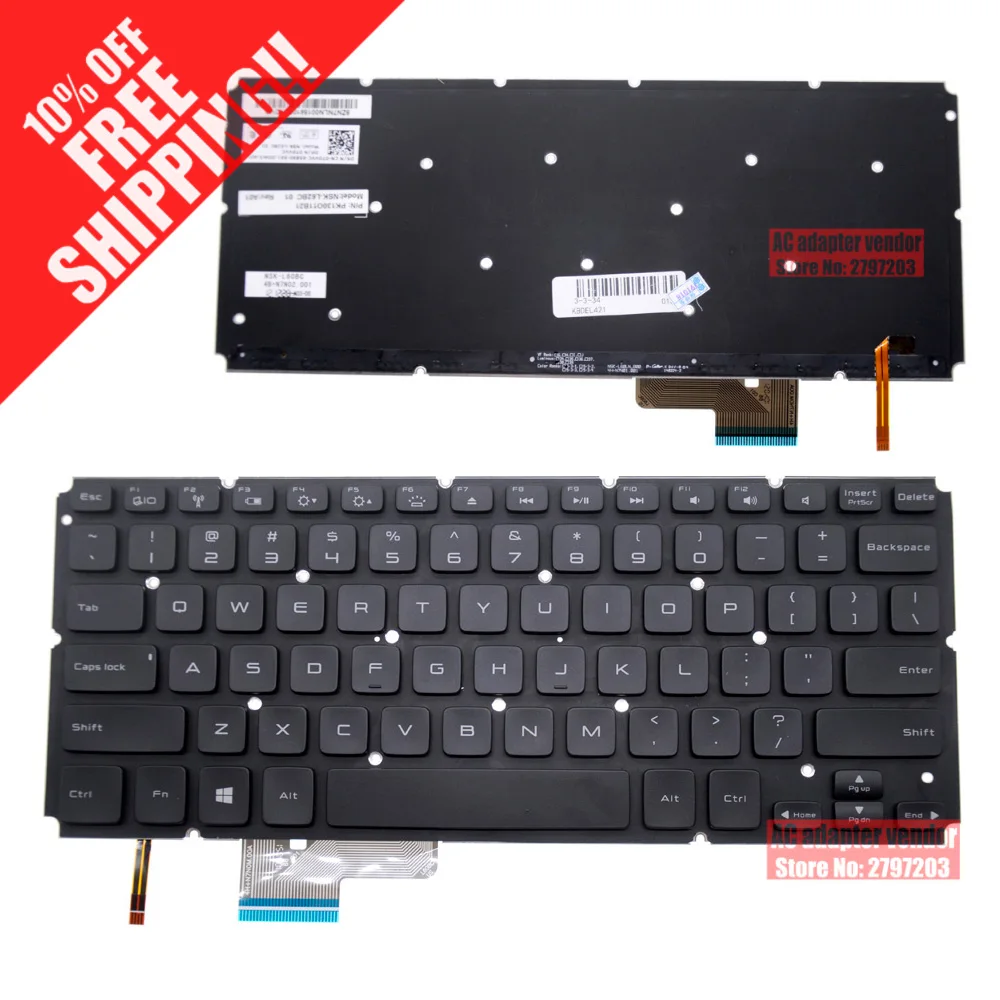 Клавиатура для ноутбука DELL L521 L421 XPS14 XPS15 L421X L521X XPS 14 15 | Компьютеры и офис