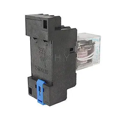 

DC 12V Coil 4PDT General Purpose Relay HH54P 14 Pin w PYF14A Socket
