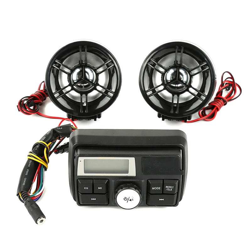 motorcycle bluetooth radio system