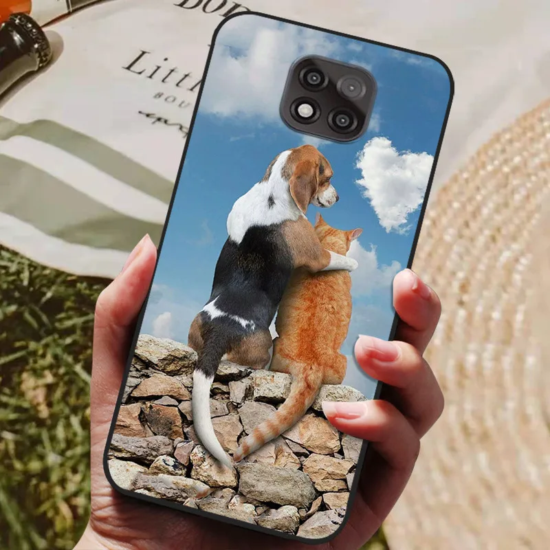 Silicone Soft Back Phone Cover with Bumper