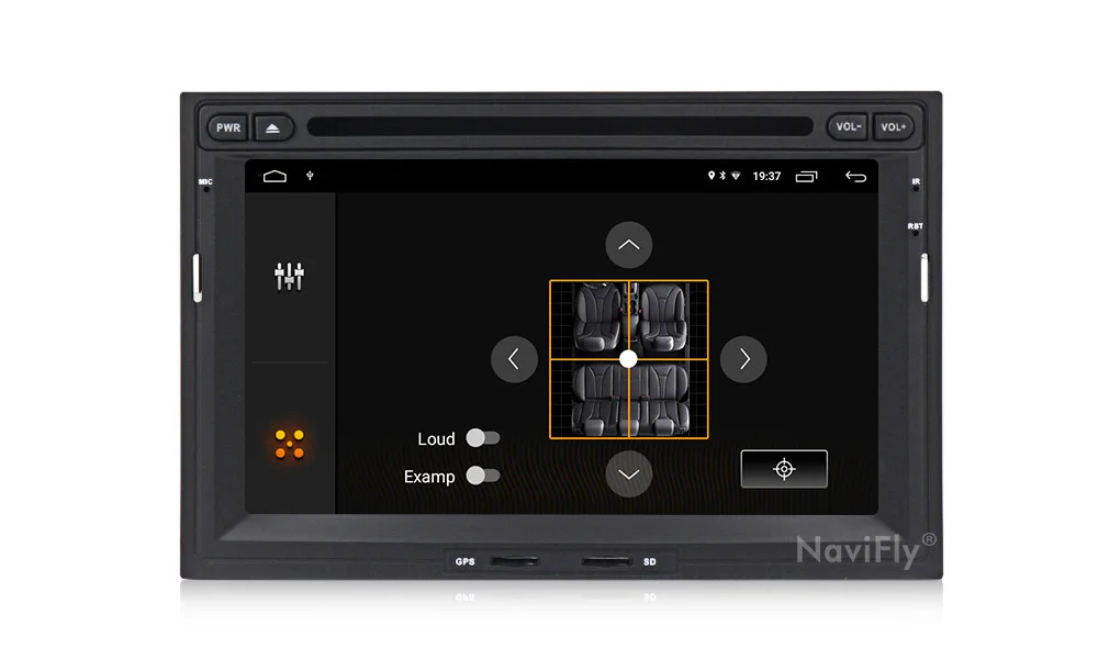 Navifly Android 9,1 автомобильный dvd-плеер для peugeot 3008 5008 мультимедийный плеер с радио стерео gps RDS Wi-Fi BT 2G ram 32G rom карта