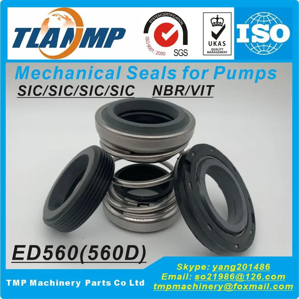 560D 16 TLANMP Burgmann двухсторонние механические уплотнения (ED560 16) двойное уплотнение