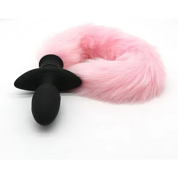 Wireless Remote Control Swing Vibration Fox Tail Anal Plug Silicone Vibrating Butt Plug Cosplay Adult Games SM Gay Anal Sex Toys 4