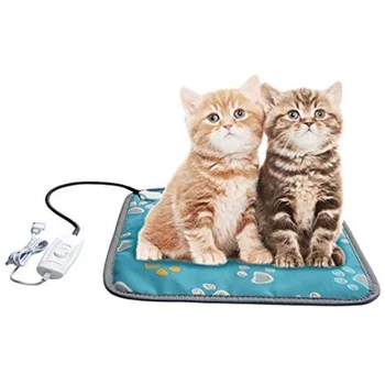 

Warmer Pet Heat Mat Pet Heating Pad Adjustable Temperature Waterproof Cat Dog Pet Bed Soft and Power Saving Electric Heating Bla