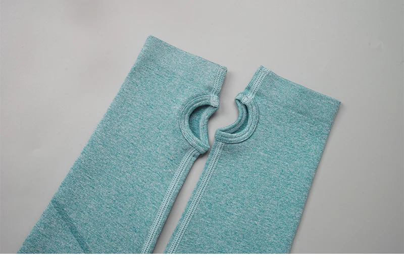 2PCS Seamless Yoga Set Women Tracksuit High Waist Leggings Workout Sportswear Gym Clothing Fitness Crop Top Sports Suits Gym Set