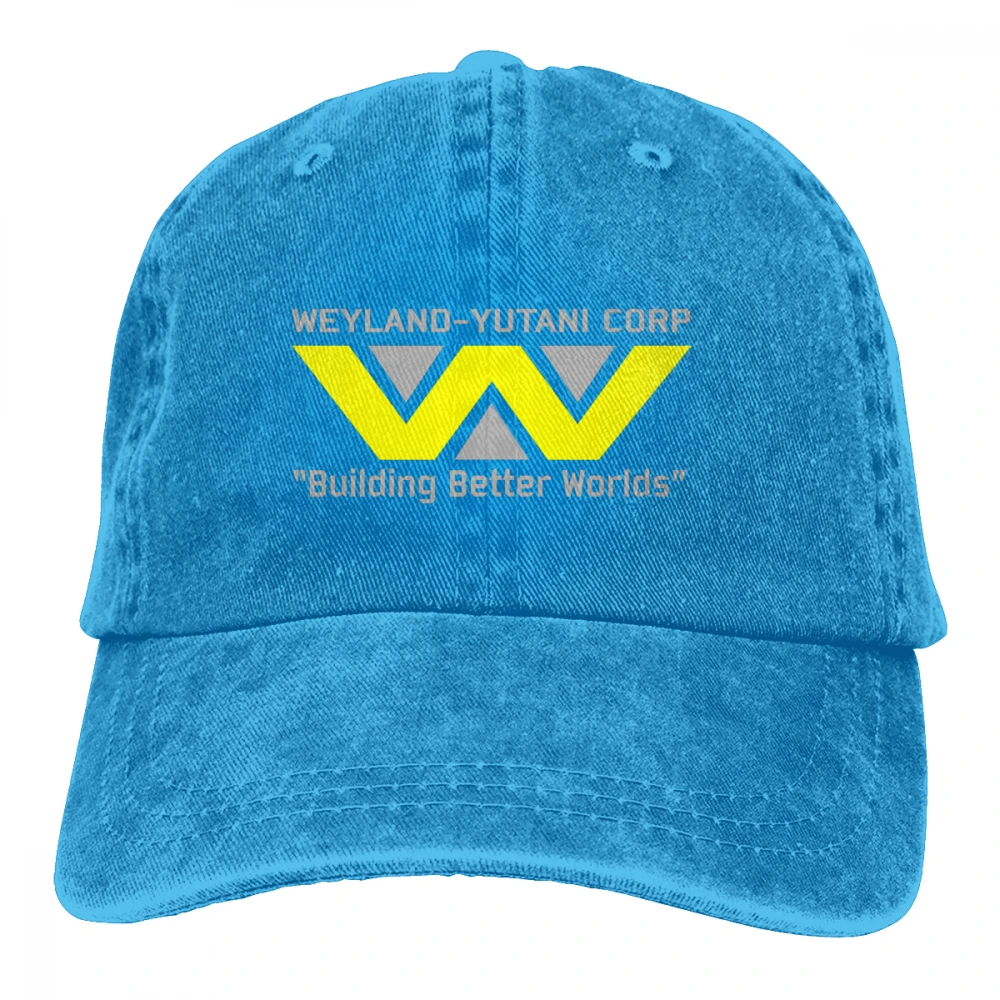 Билдинг лучшие миры Casquette черный унисекс Мужские Женские джинсовые бейсболка с ремешком кепки Регулируемая Гольф папа шляпа