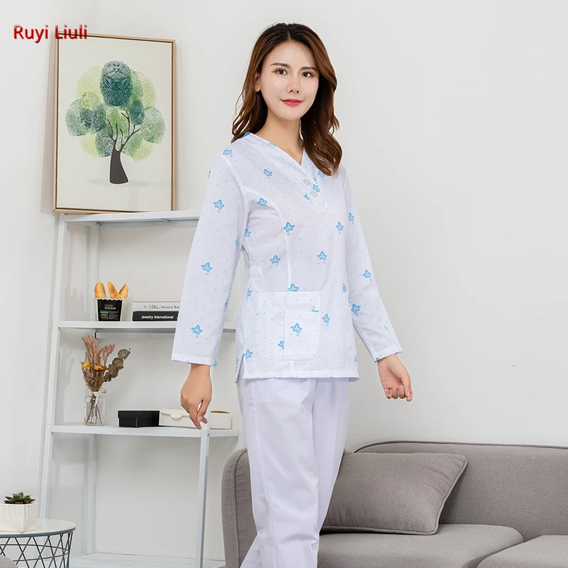Ruyi Liuli-новая раздельная форма для доктора, униформа для медсестры, Услуги по уходу, техник, косметологическое обслуживание и женский костюм