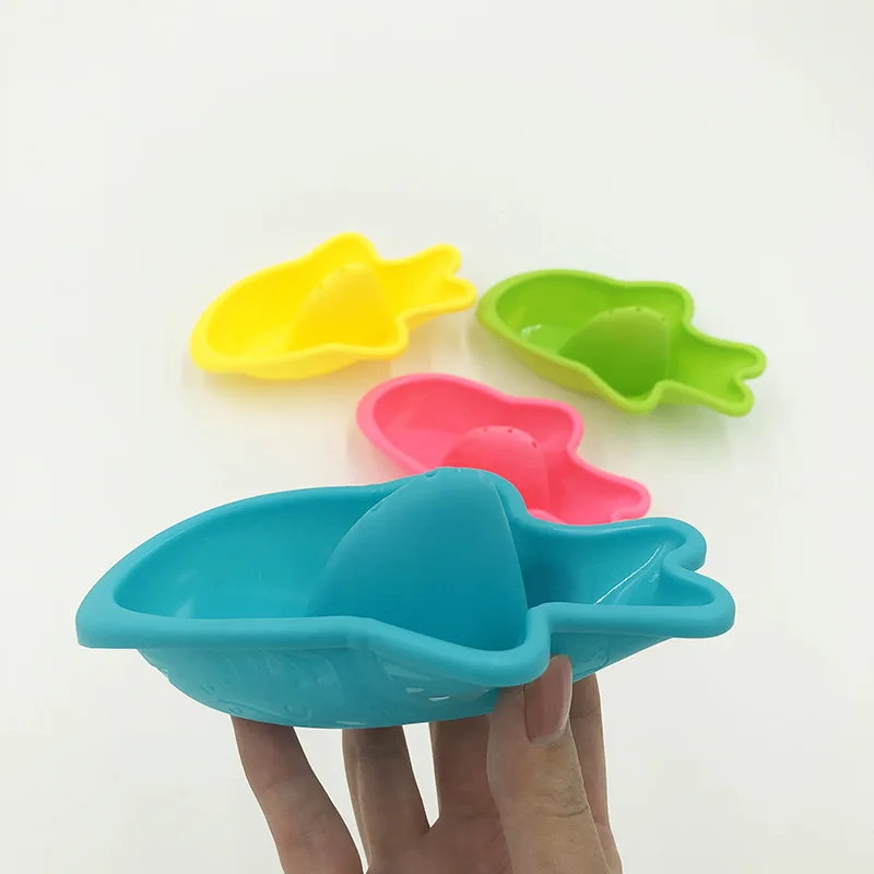 Children baby bathing bathing water shark boat toy marine small water boat 2
