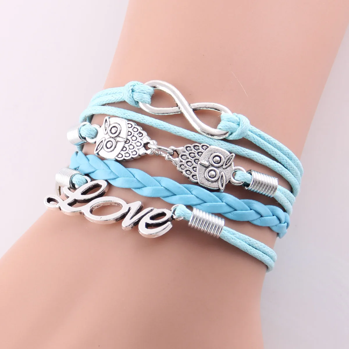 Designer Infinity And Owl Bracelet – Channel Your Inner Fashionista