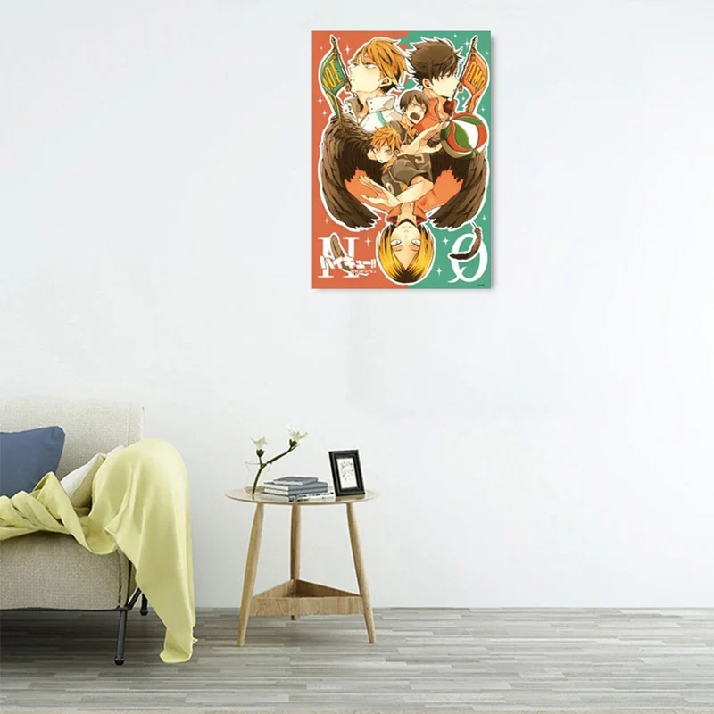 8 шт./компл. Haikyuu Shoyo Tooru Koushi Wakatoshi Ryunosuke Аниме Манга настенный плакат
