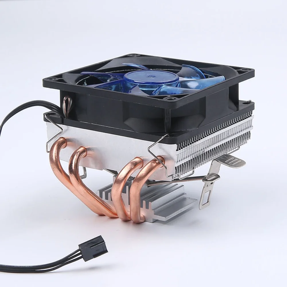 CPU Fan 4 Copper Heatpipes CPU Cooler Radiator Cooling Fan for A-MD I-ntel /775/1150/1155/1151/1156/1366 heatsink cooler кулер