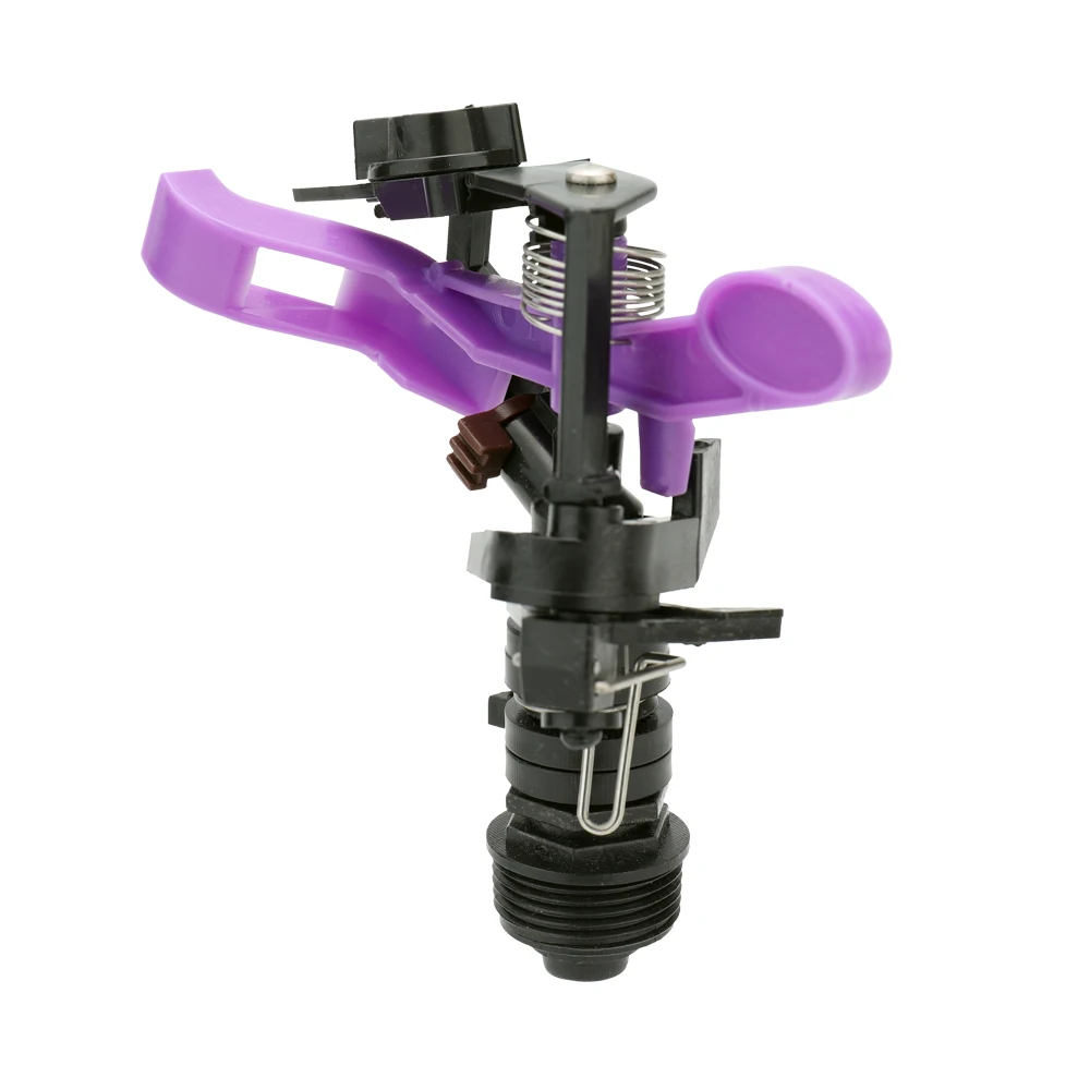 4 Inches Rotate of 360 Degree Spray Nozzle Connector Garden Water Sprinkler Irrigation Agriculture Animal Husbandry Lawn Tools - Цвет: Фиолетовый