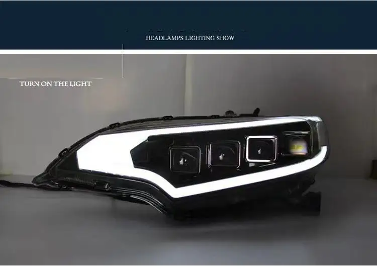 Дневные ходовые фары автомобильные Drl Автомобильные светодиодные фары передние противотуманные задние Автомобильные фары в сборе 17 18 для Honda Fit