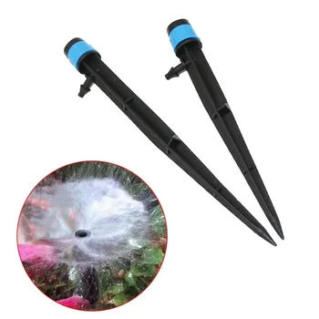 

100pcs 13CM Ground Plug Type Micro Sprinkler Fruit Tree Irrigation Sprinkler Dripper Plunger Plastic Sprinkler Irrigation System