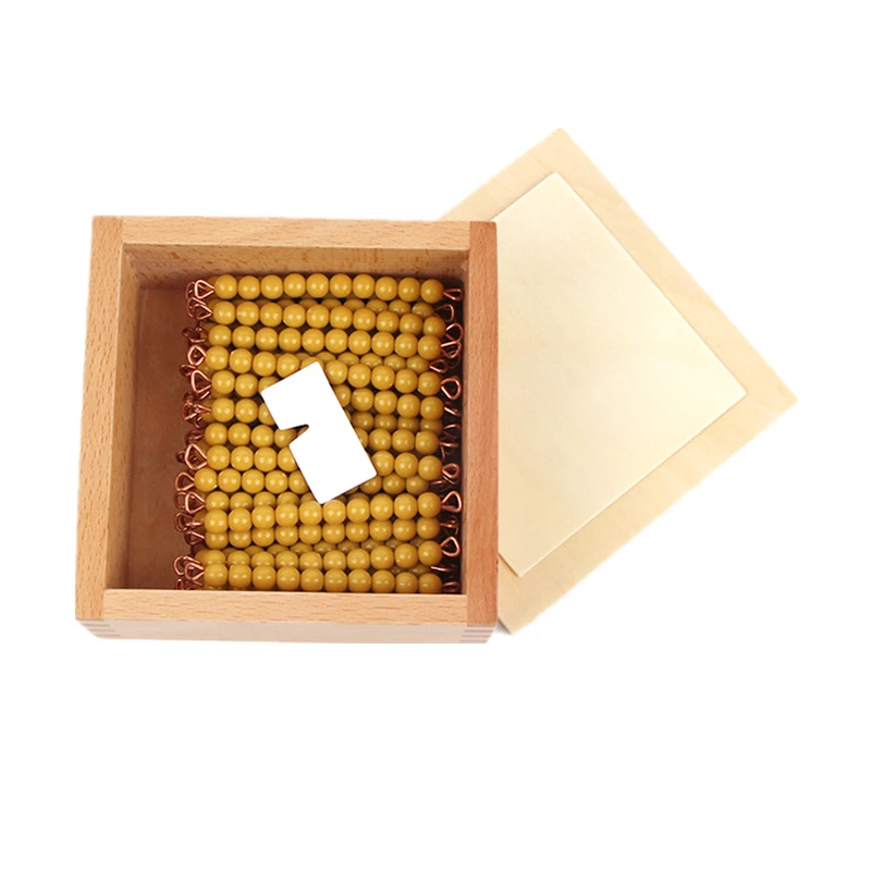 モンテッソーリ教具　色ビーズ55組セット（箱入り） 色ビーズ55組セット（箱入り） - モンテッソーリ教具をお手頃