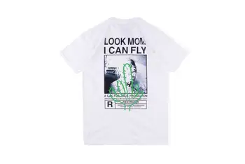 Футболка Travis Scott Astroworld, Высококачественная футболка с изображением кактуса и Джека, 1:1 Футболка Travis Scott Astroworld, Высококачественная футболка с изображением кактуса и Джека, 1:1
