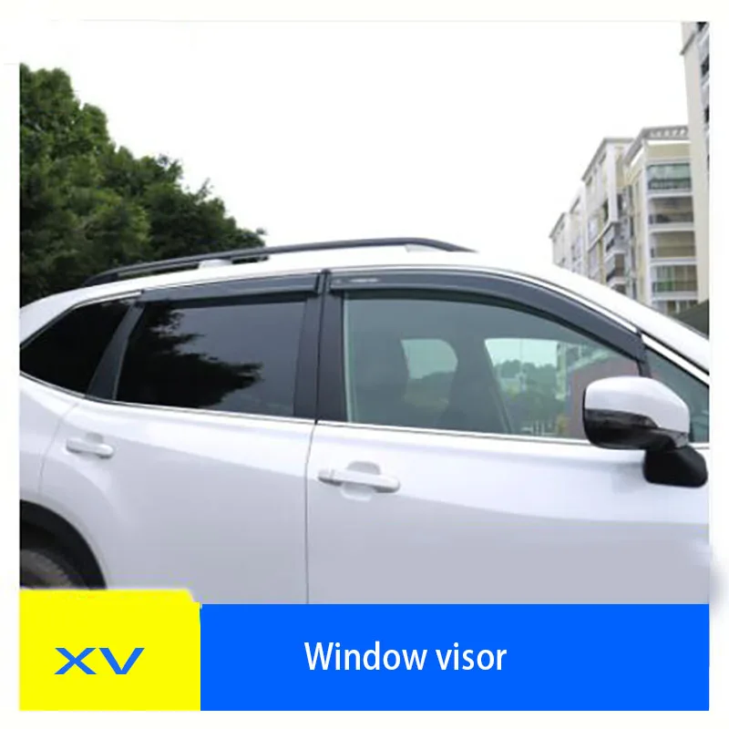 Applicable for subaru Crosstrek XV2018-2019 sunshine and rain shield special window and rain eyebrow decorative accessories