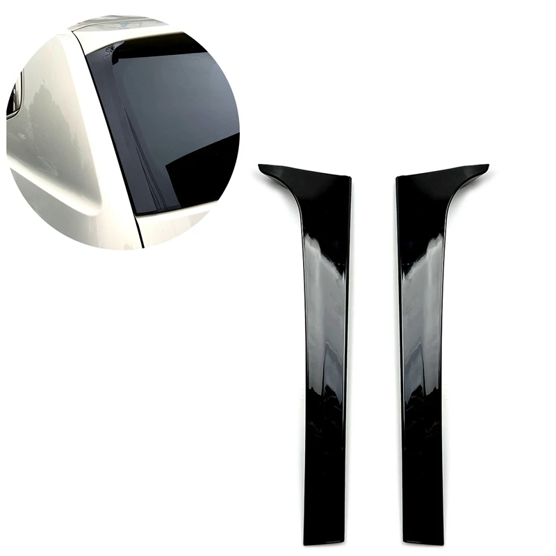Rear Side Wing Roof Spoiler Stickers Trim Cover Gloss Black for Volkswagen Teramont Atlas 2016-2020 | Автомобили и мотоциклы