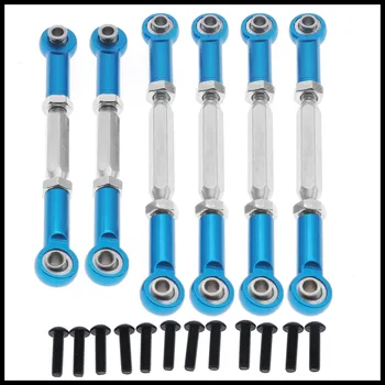 

6pcs full set turnbuckles tie rod for rc hobby model car 1-10 ECX 2WD series upgraded hop-up parts