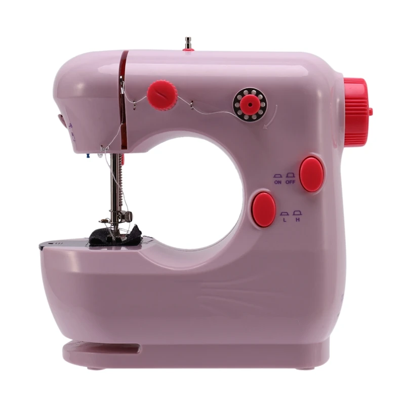Mini Beginner Sewing Machine, 2 Speed Embroidery Stitching Heavy Duty