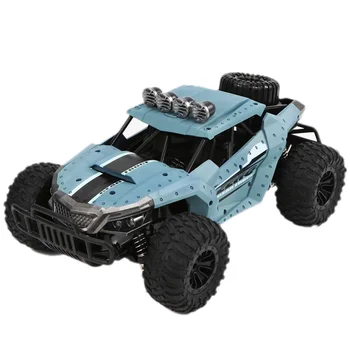 

25KM/H Electric High Speed Racing RC Car with WiFi FPV 1:18 Radio Remote Control Climb Off-Road Buggy Trucks Toys,Blue No Camera