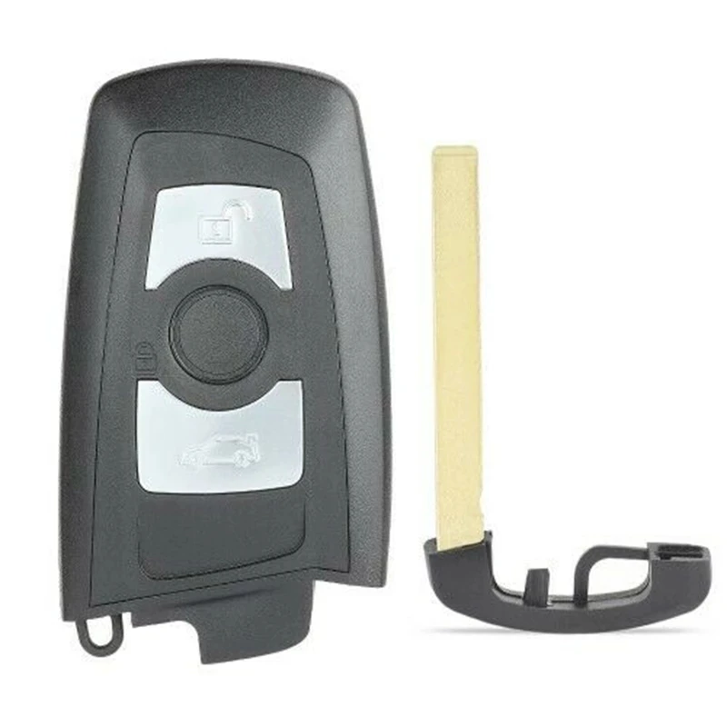 KEYECU PCF7953 315MHz 434MHz 868MHz For BMW 3 5 7 Series 2009- CAS4 F System Keyless Go Key Smart Remote Fob KR55WK49863