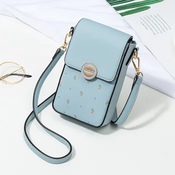 

2019 New Style Korean-style Ladies' Multi-functional Small Floral Women's Phone Wallet Shoulder Bag Shoulder Bag