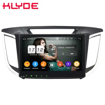 

Klyde 10.1" IPS Android 9.0 Octa Core 4GB RAM 64GB ROM DSP BT Car DVD Multimedia Player Radio For Hyundai Creta IX25 2014-2018