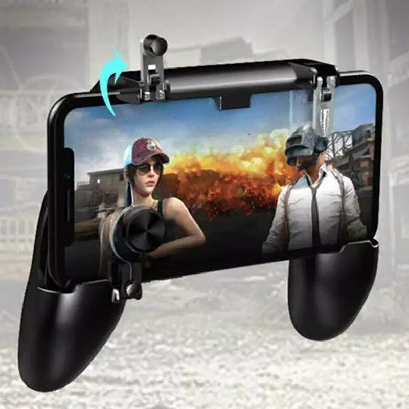 W11+ PUGB мобильный игровой контроллер Free Fire PUBG мобильный Джойстик Геймпад металлический L1R1 джойстик для шутеров для IOS Android мобильный телефон