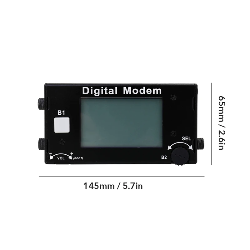 Цифровой модем Digi Psk Bpsk31/63 Rtty Qpsk для Yaesu Ft-817 857 897 Ft-818 Ico M7300 703 700