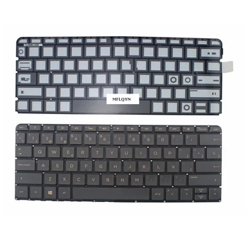 

New For HP Spectre 13-V Bronze SP Spanish Blacklit keyboard