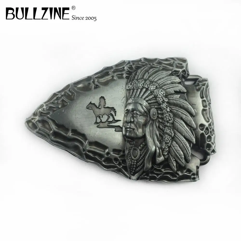 Bullzine оптовая продажа пряжки ремня с оловянной отделкой FP-03515 подходит для детей