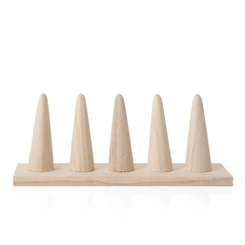 

Solid Wood Counter Display Jewelry Rack Ring Display Prop Jewelry Rack
