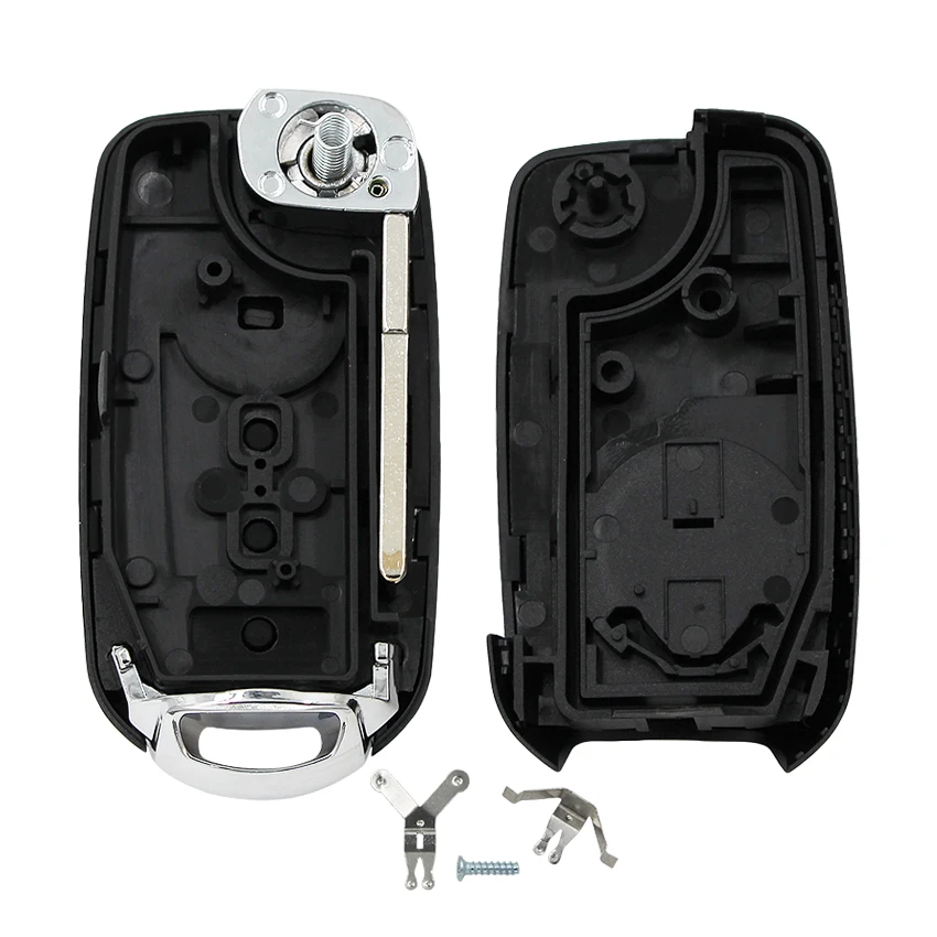 3/4 кнопки флип складной пульт дистанционного ключа оболочки чехол fob для Fiat Egea Tipo 500X новые модели uncut blade