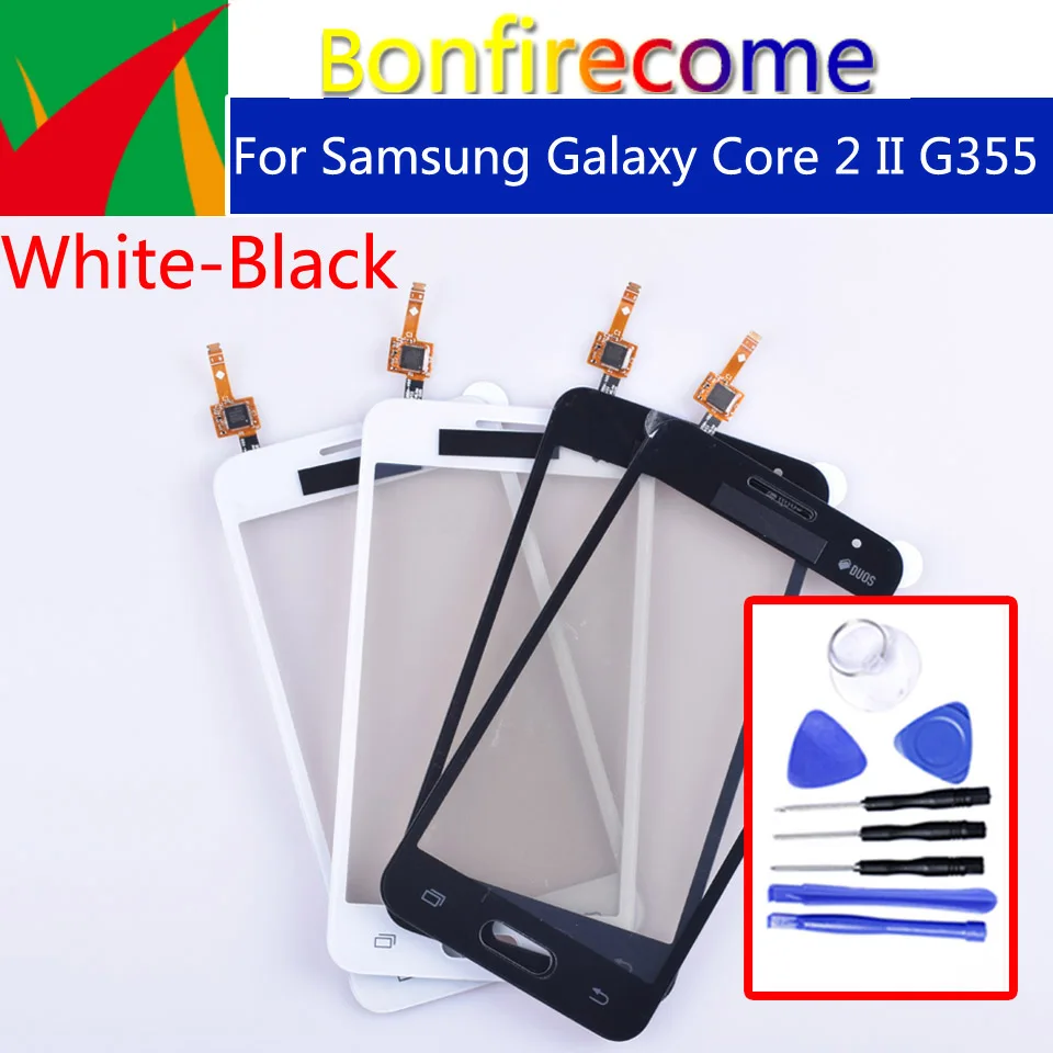 

4.5" For Samsung Galaxy Duos Core 2 II SM-G355H G355H G355 G355M Touch Screen Panel Sensor Digitizer Glass Touchscreen NO LCD