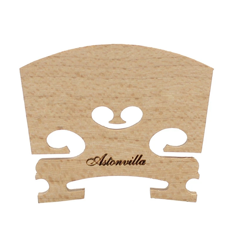 Astonvilla 5Pcs/Lot Maple Wood Regular Acoustic Violin Bridge 4/4-4/3 Sizes Durable Violin Bridge