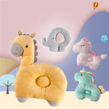 

Infant Anti Roll Toddler Pillow Baby Sleep Positioner Cushion Headrest Pillow Animal Shape Protection Newborn Baby Bedding