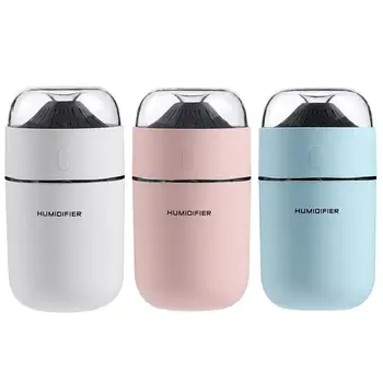 

320ml Portable LED USB Air Humidifier Ultrasonic Essential Fine Atomization Deep Mois turizing Oil Aromatherapy Diffuser Car
