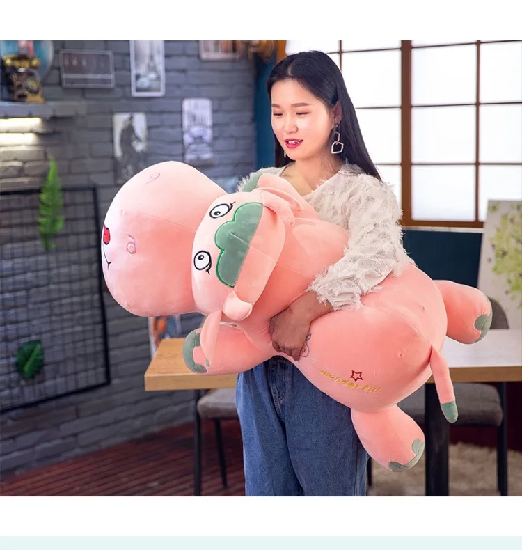 Стиль мультфильм большой размер программного обеспечения вечерние niu bao zhen плюшевые игрушки папа скот милые детские подушки подарок