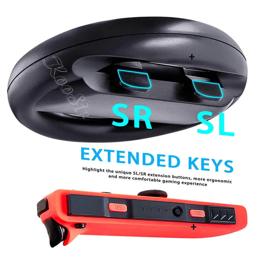Аксессуары для Nintendo Switch Гоночное рулевое колесо рукоятки Joycon колпачки геймпад