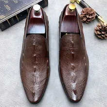2019 High Quality Genuine Leather Men Dress Shoes Formal Shoes Men's Handmade Business Wedding Shoes EU Size 38-46 2019 High Quality Genuine Leather Men Dress Shoes Formal Shoes Men's Handmade Business Wedding Shoes EU Size 38-46