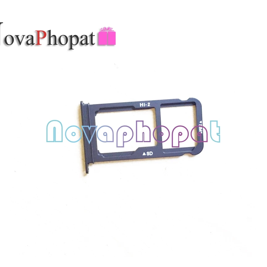 

Novaphopat 10PCS For Huawei Mate 10 SIM Card Tray Holder Mate10 Micro SD Slot Socket Adapter + Tracking