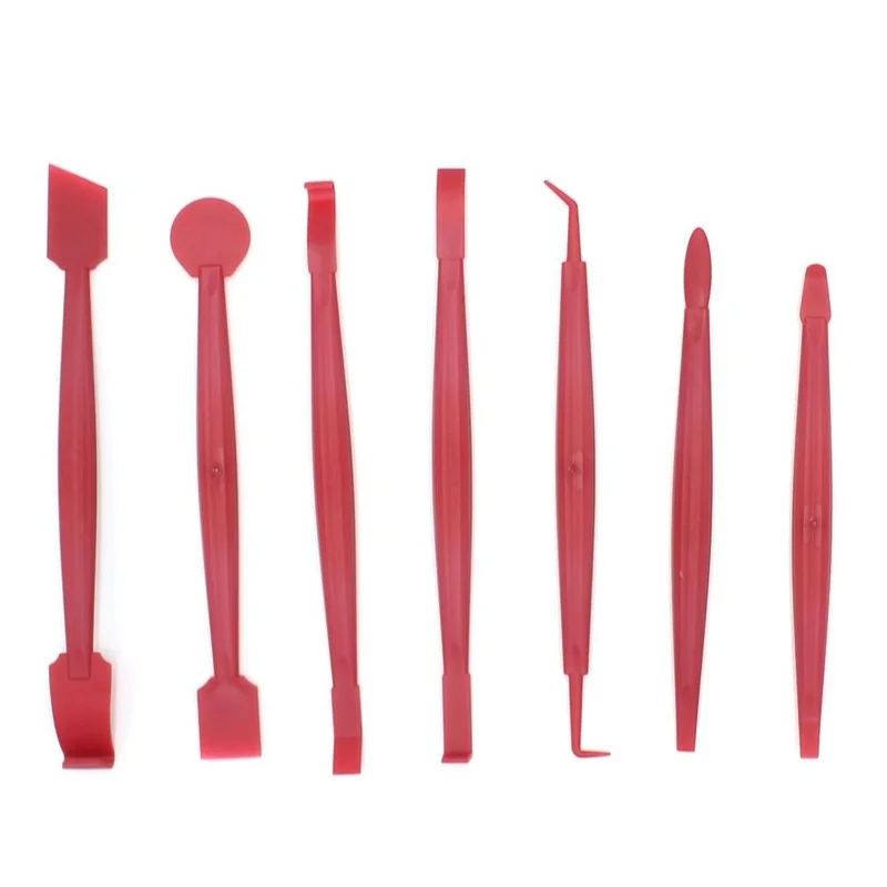 Razor Blade Scraper Car Wrapping Tools Vinyl Squeegee Window Tinting Squeegee Window Scraper Tool Automotive Film Tools Scraper Tool Kit Window Scraper Razor Blade Scrapers Car Film Scraper 7Pcs Scraper Tools for Car Accessories Squeegee Vinyl Wrap Film Edge-closing Tool