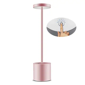 LED Desk Lamp Modern Creative Table Lamp Cordless Rechargeable Desk Light Dimmable Touch Protection Eye Design for Study Bedroom LED Desk Lamp Modern Creative Table Lamp Cordless Rechargeable Desk Light Dimmable Touch Protection Eye Design for Study Bedroom