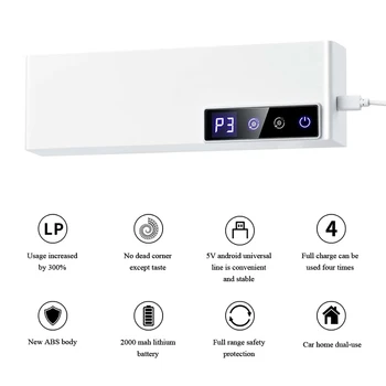 

1PCS Bathroom Kitchen Deodorizer Pet Disinfection Sterilization Ozone Deodorization Machine Hot Sale 2020