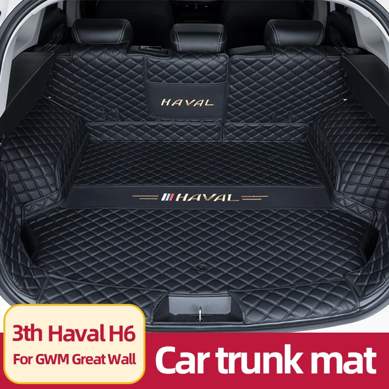 Trunk Frunk Mats Per Gwm Great Wall Haval H6 3Th 2021 2022 Weather Cargo Liners Car Boot Scomparto Inferiore Accessori Interni