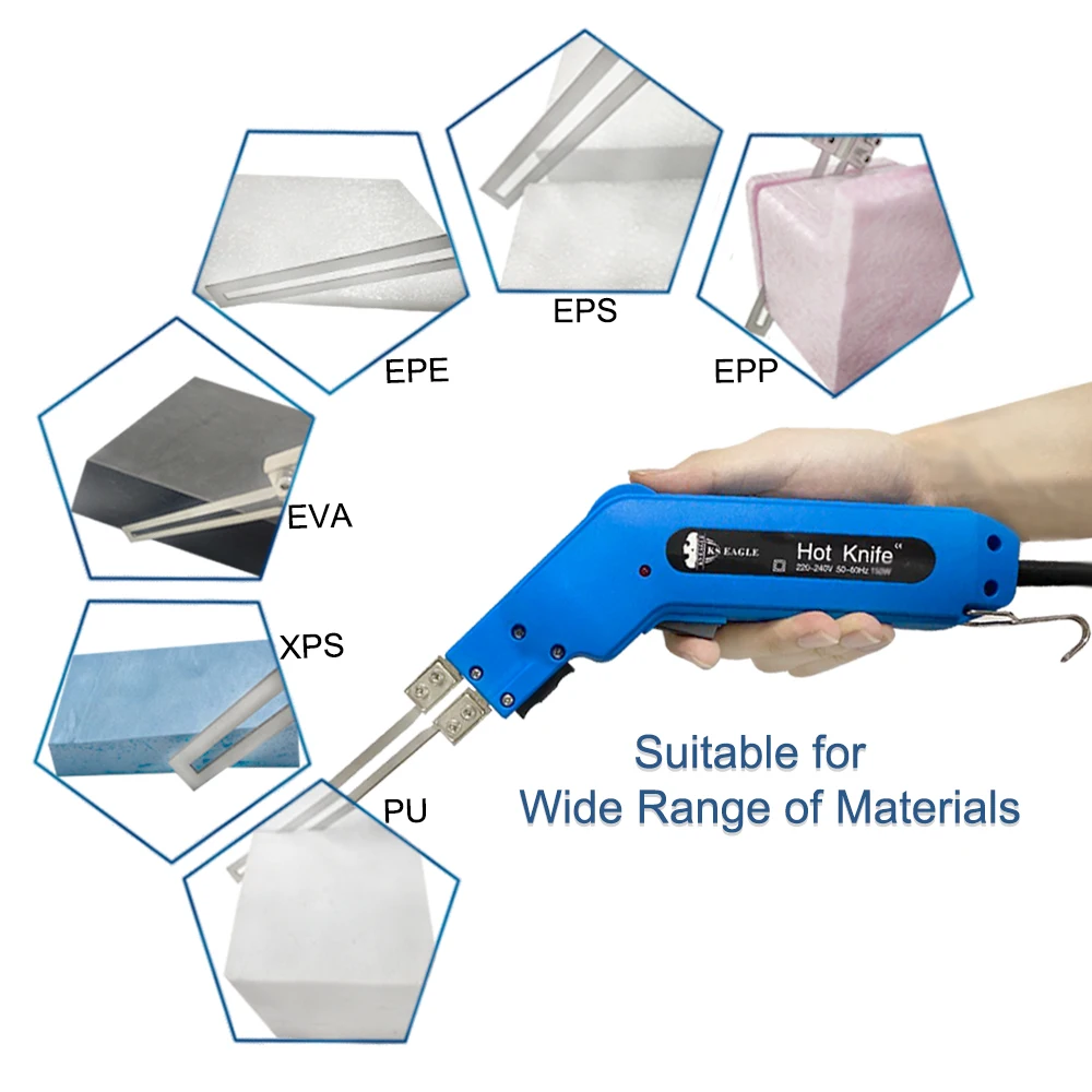 110V/220V  Electric Cutter Styro Foam Cutting Machine Hot Knife Cutter Tool Hot Knife Rope Cutter Curtain Cutter