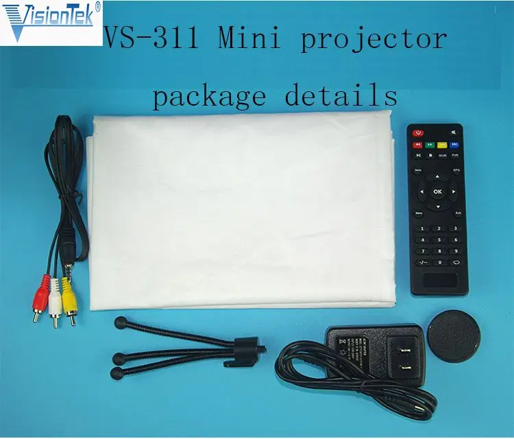 1080P Full HD проектор домашний кинотеатр проекторы VS311 светодиодный мини-проектор Surport Android/iOS/Windows WiFi tv VGA/HDMI/Data
