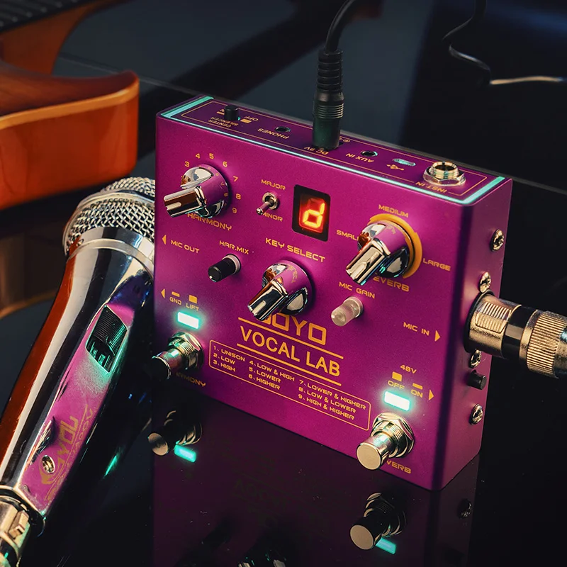 PROD 1005003253185517 Ocal Lab Mini Effects Vocal Electric Guitar
Effects 9 Vocal Harmony Guitar Effects JOYO R16
